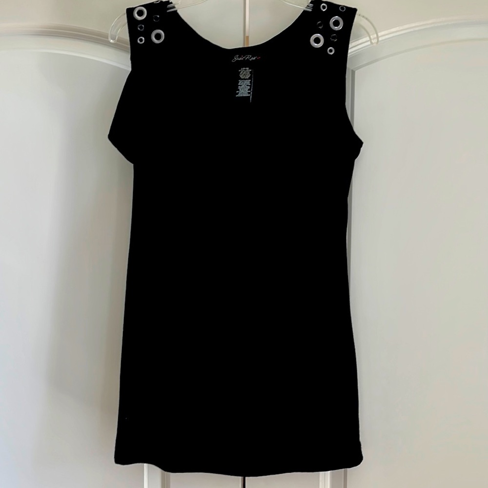 Ladies Susie Rose Sz L Black Top